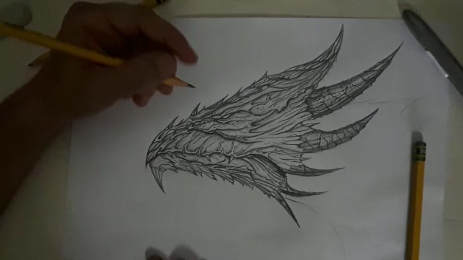 The making of the dragon's head part1